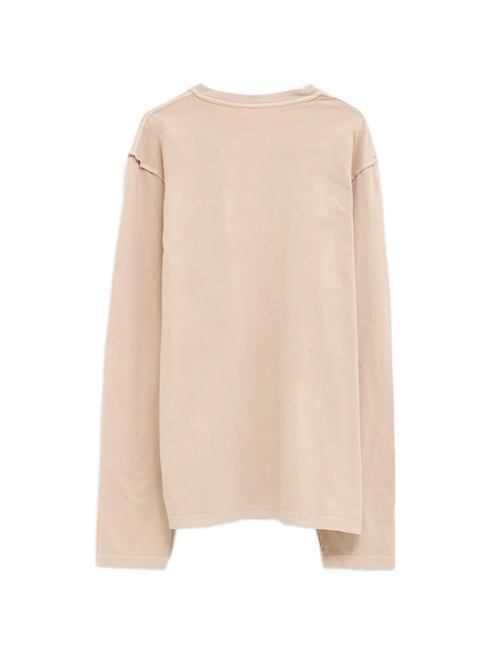  Gimaguas Long-sleeve Logo-print T-shirt - Neutrals 