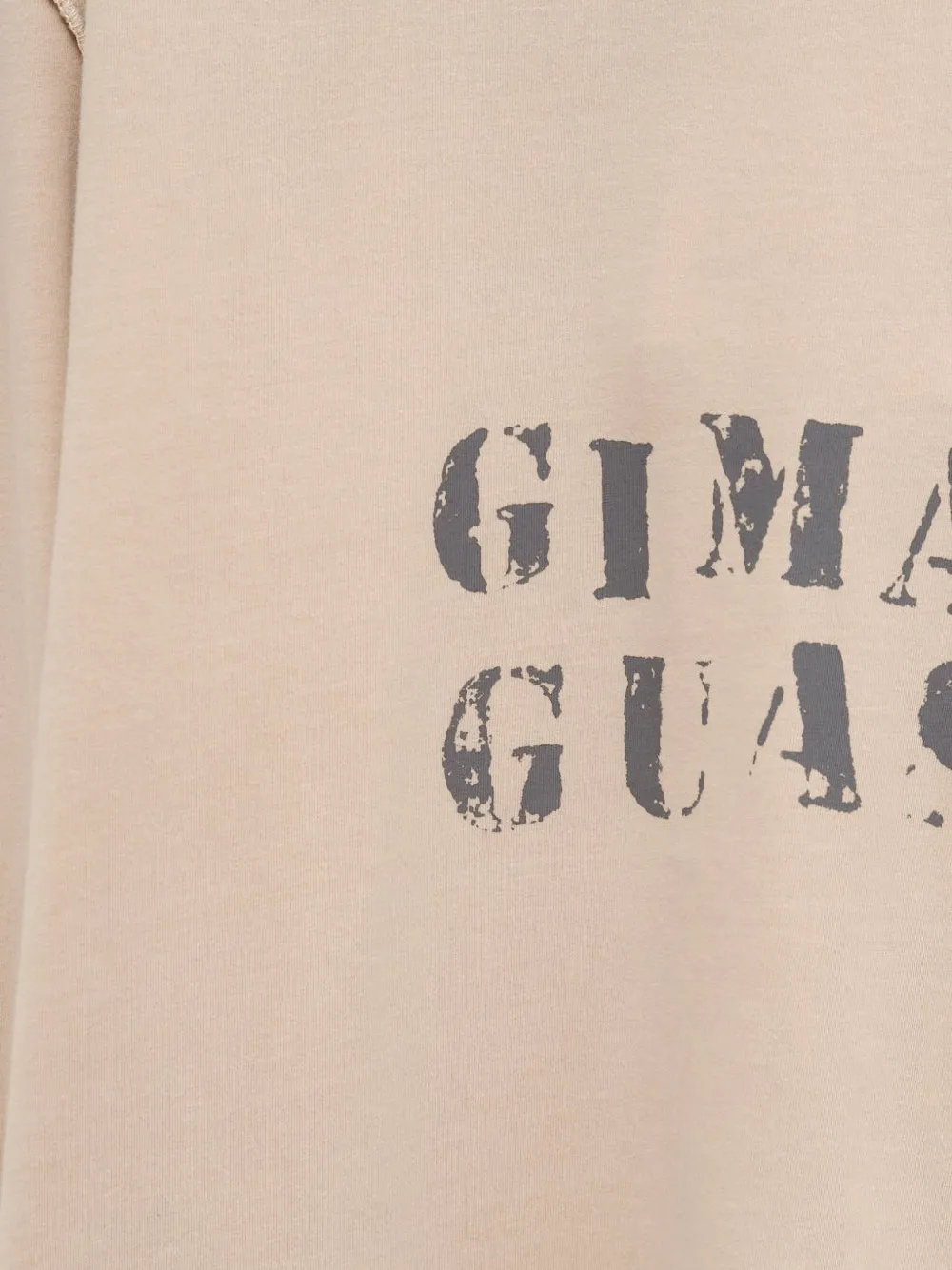 Gimaguas Long-sleeve Logo-print T-shirt - Neutrals 