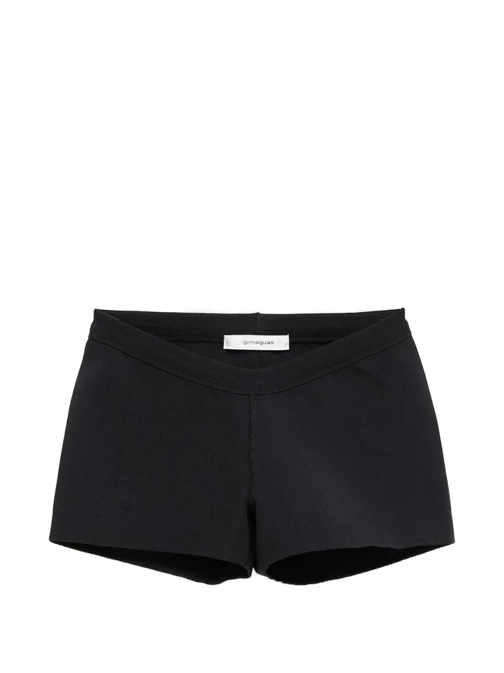 Gimaguas Selina ribbed shorts - Nero
