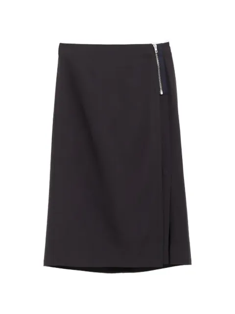 LEMAIRE zip-detail skirt