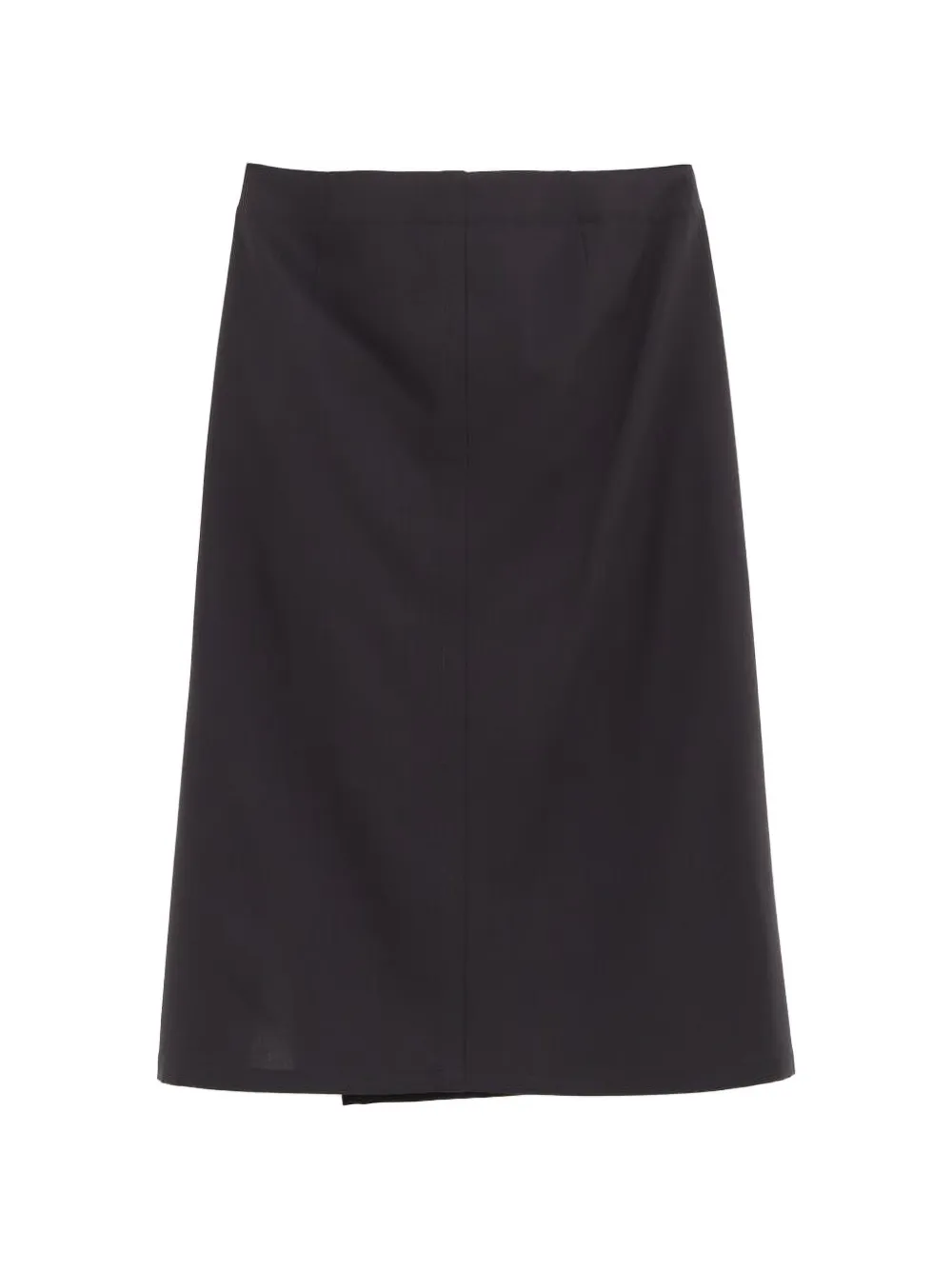 LEMAIRE Rok met rits Zwart