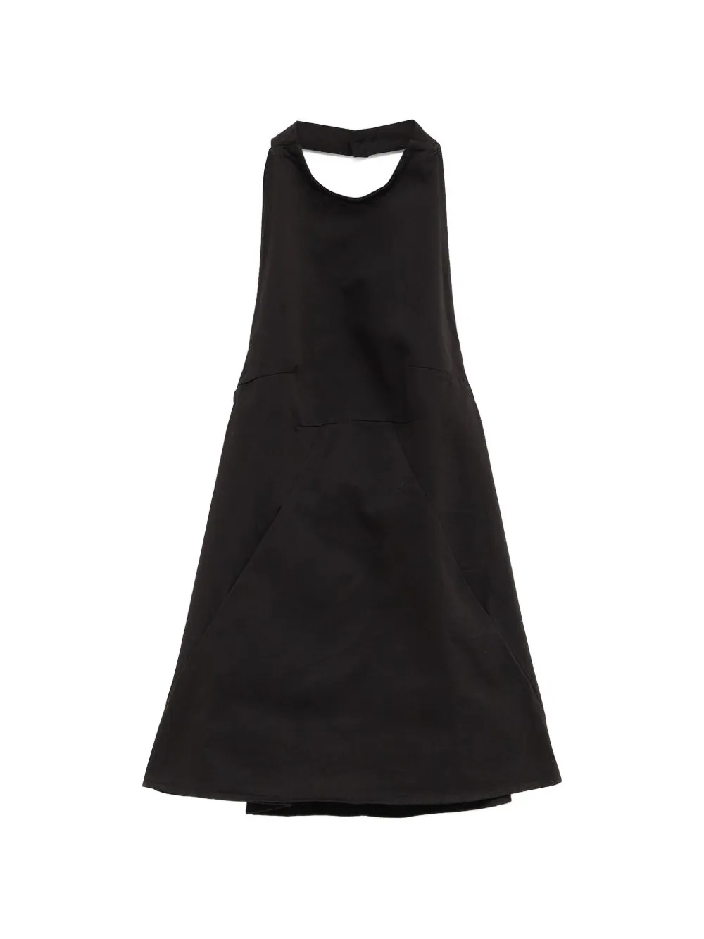 Gimaguas Iris halterneck mini dress - Nero