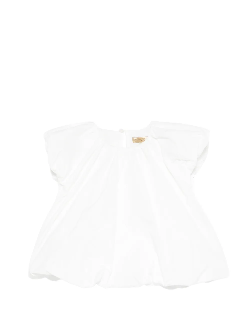 Stella McCartney Kids gathered blouse - Bianco