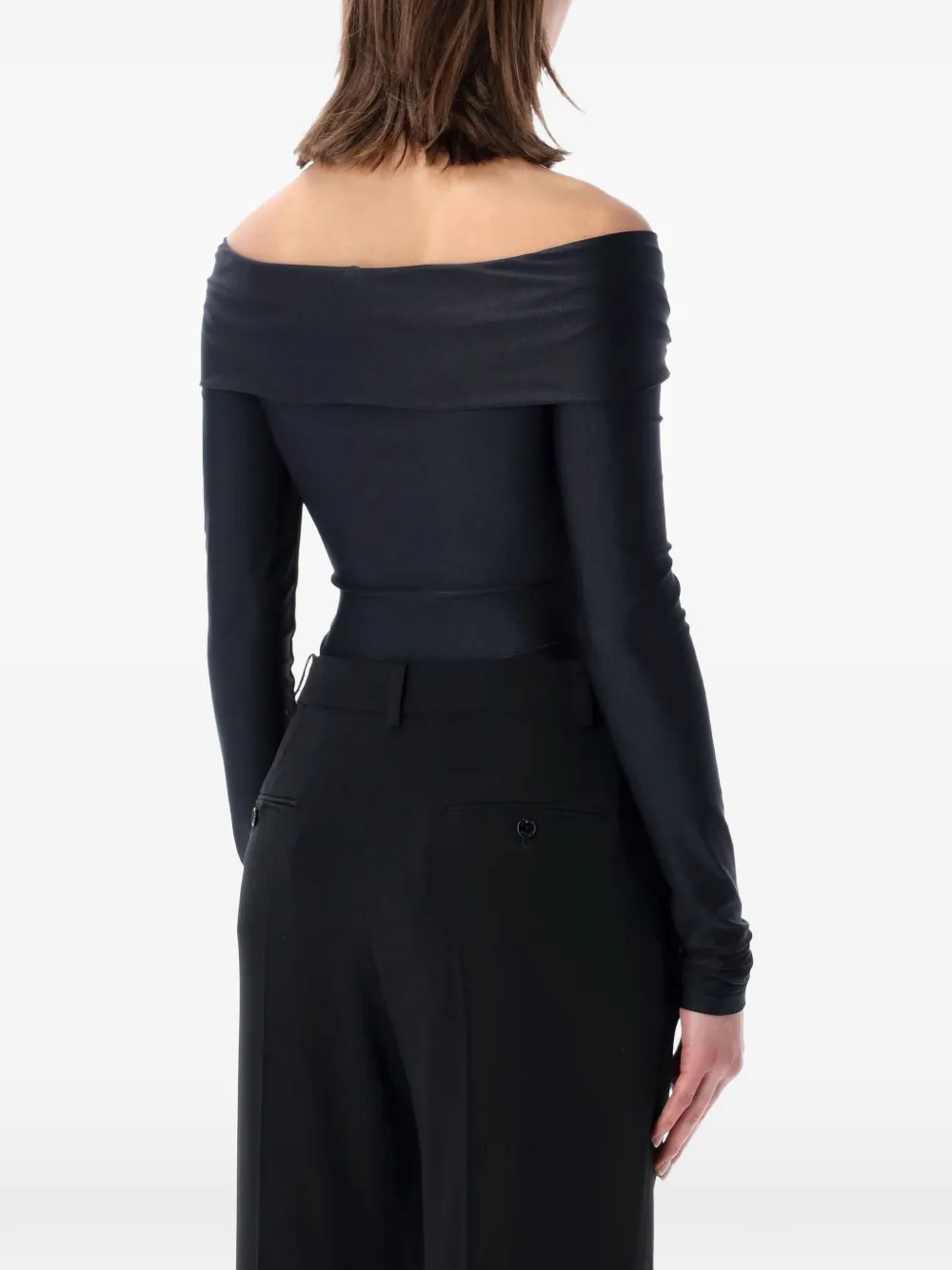  The Andamane Kendall Twisted Bodysuit - Black 