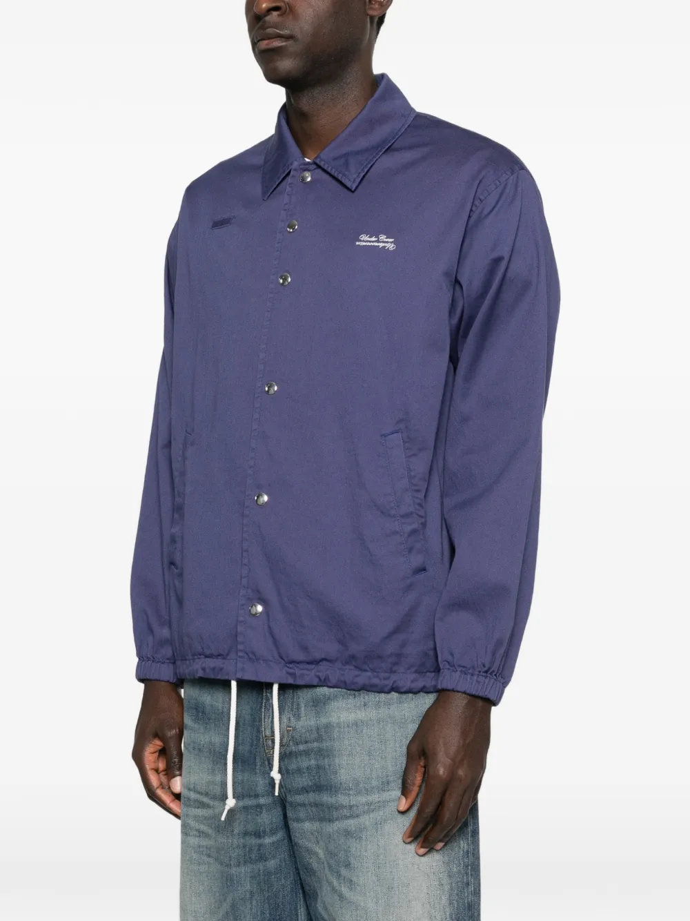  Undercover Press-stud Jacket - Blue 