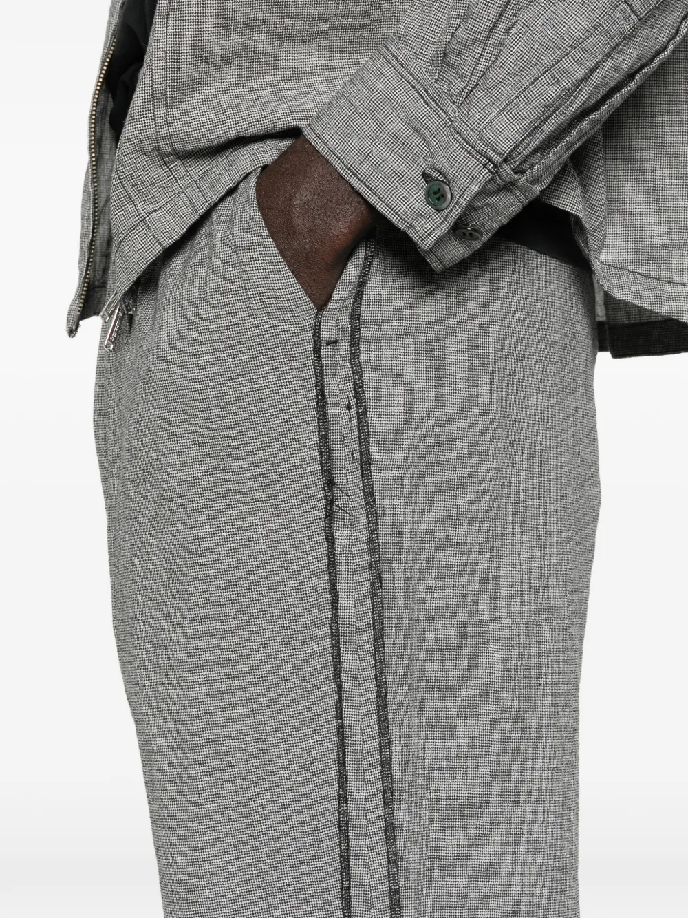 Undercover Broek met patroon Zwart