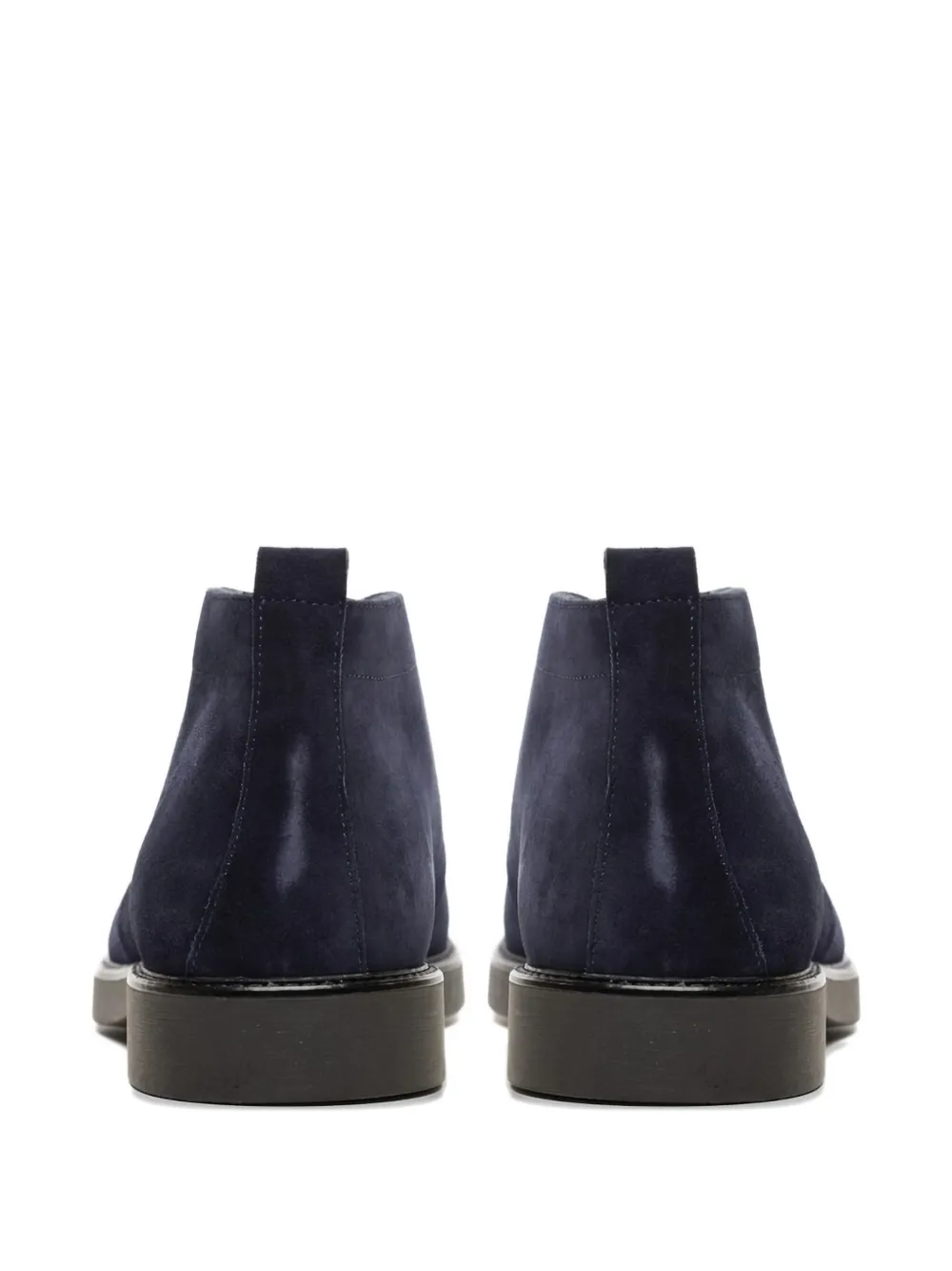 Poche Paris Suède loafers met veters Blauw