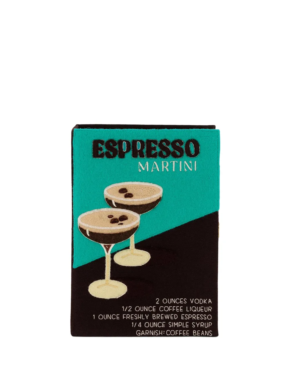 Olympia Le-Tan Clutch Book Novelty - Marrone