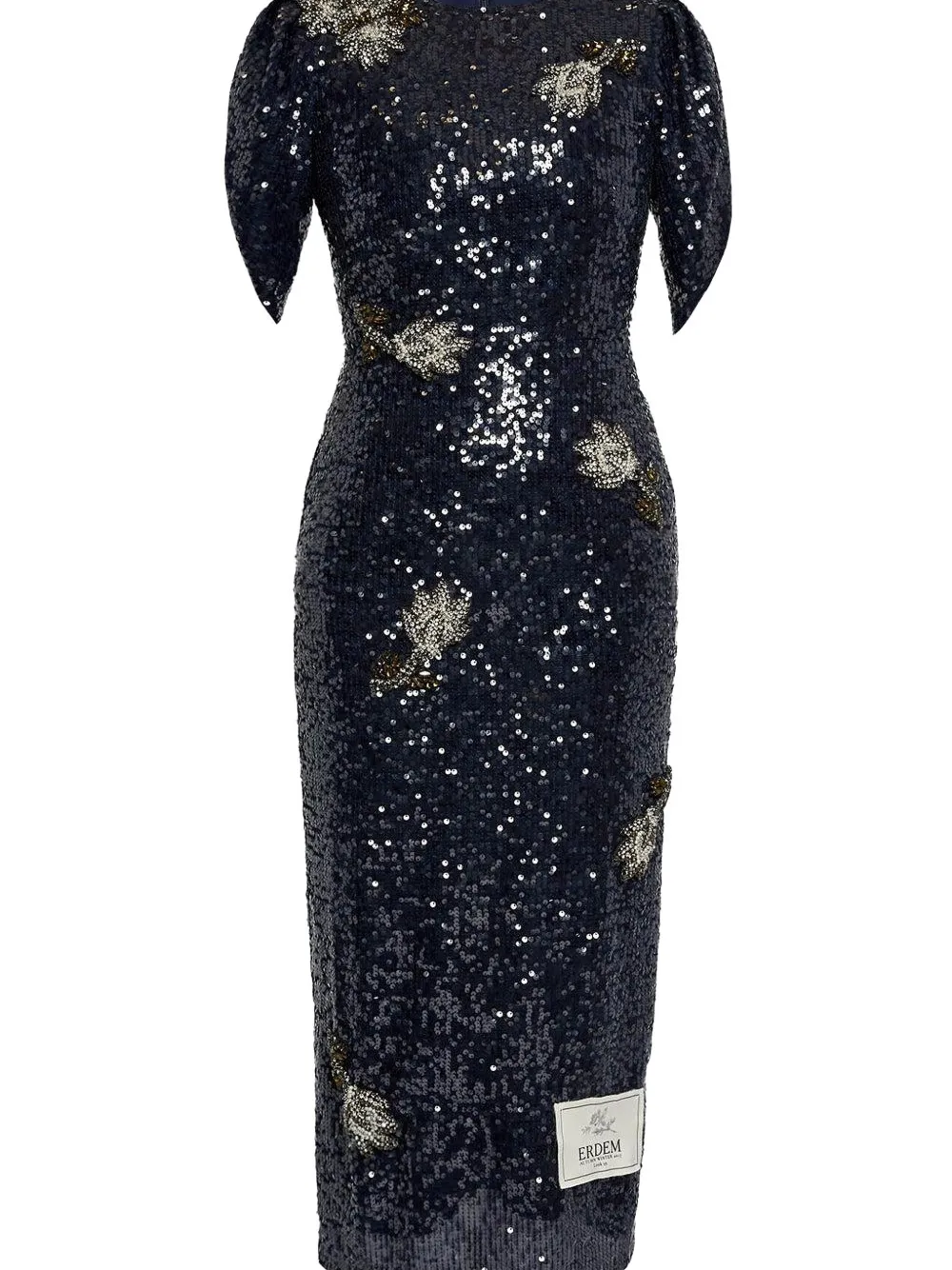  Erdem Sequined Midi Dress - Blue 