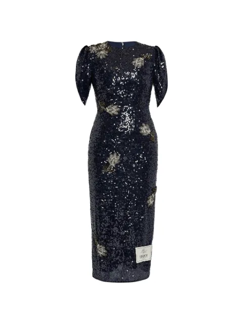 ERDEM sequined midi dress