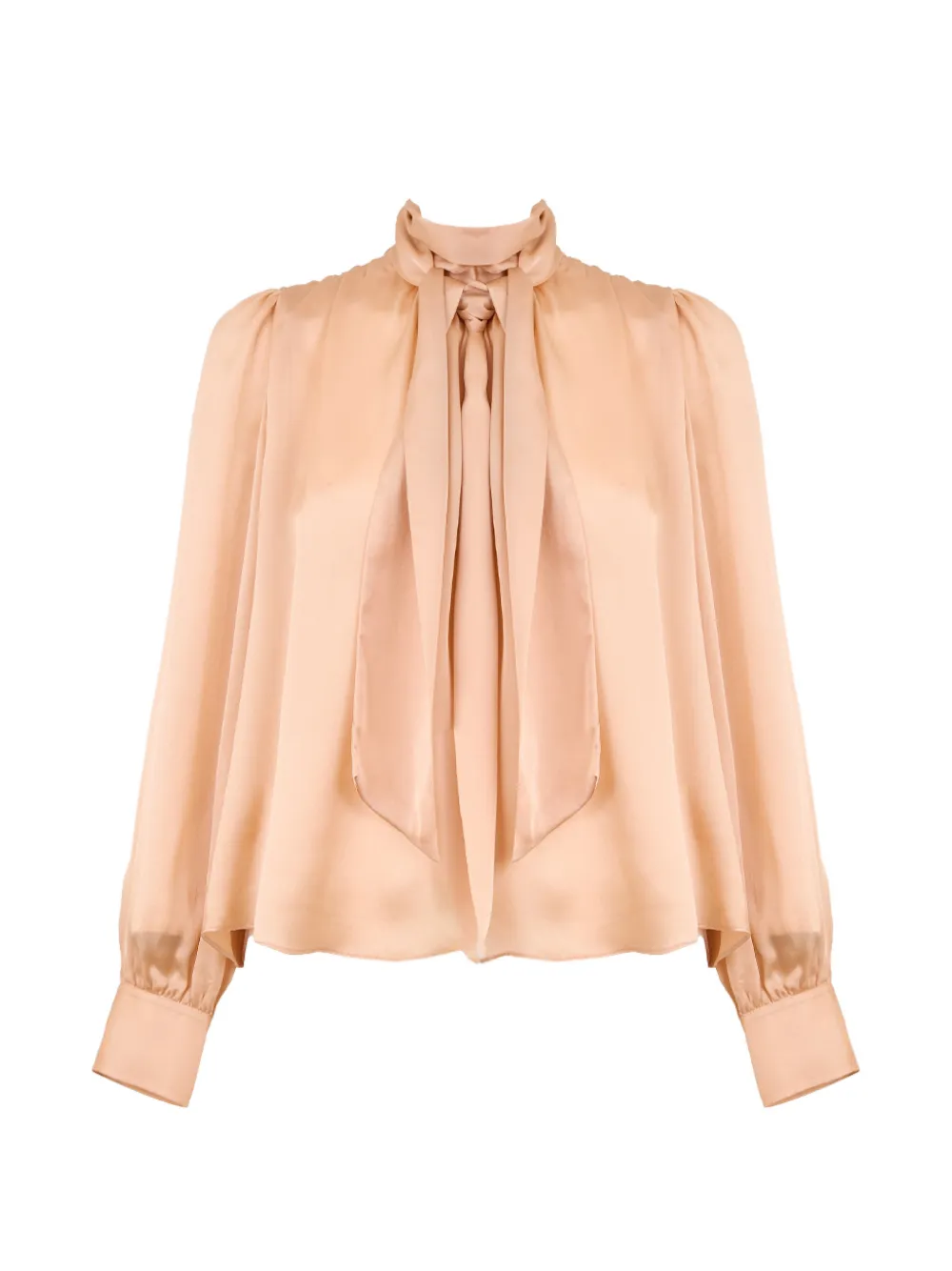 Ulla Johnson Ornament tie-neck blouse - Neutrals
