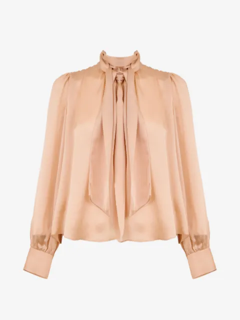 Ulla Johnson Ornament tie-neck blouse