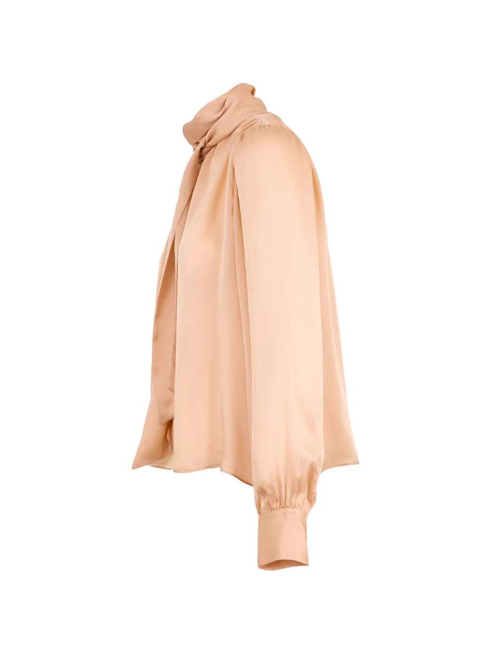  Ulla Johnson Ornament Tie-neck Blouse - Neutrals 
