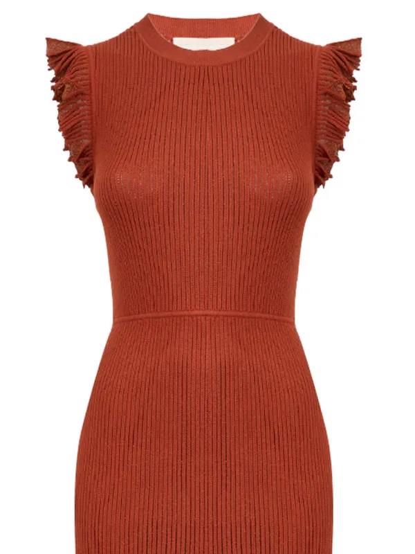 Ulla Johnson Noelle Dress in Burnt Orange - Size M Ulla Johnson Noelle Dress in Burnt Orange - Size M