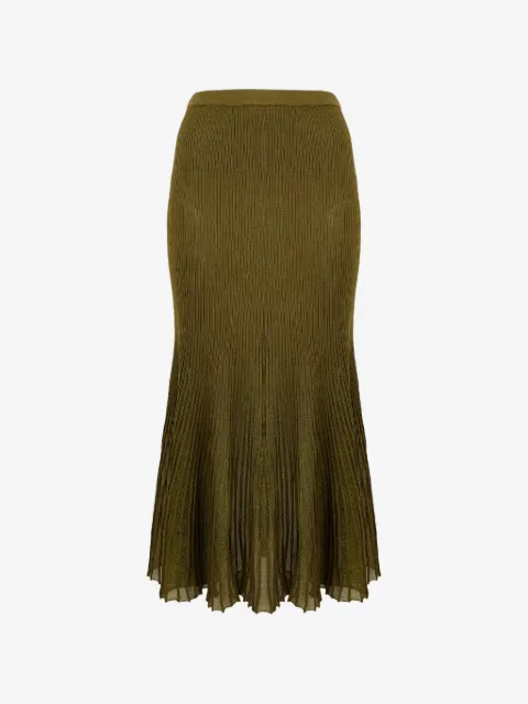 Ulla Johnson Vera knitted midi skirt