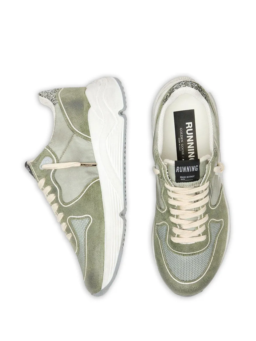 Golden Goose Running Sole sneakers Groen