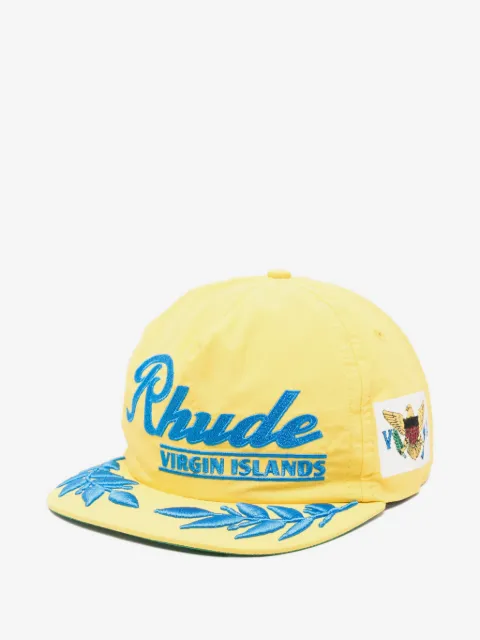 RHUDE embroidered cap