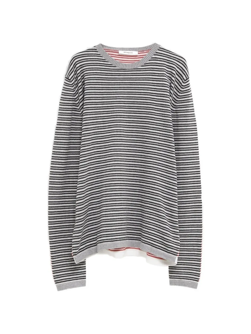 Gimaguas Pablo striped sweater - Grigio