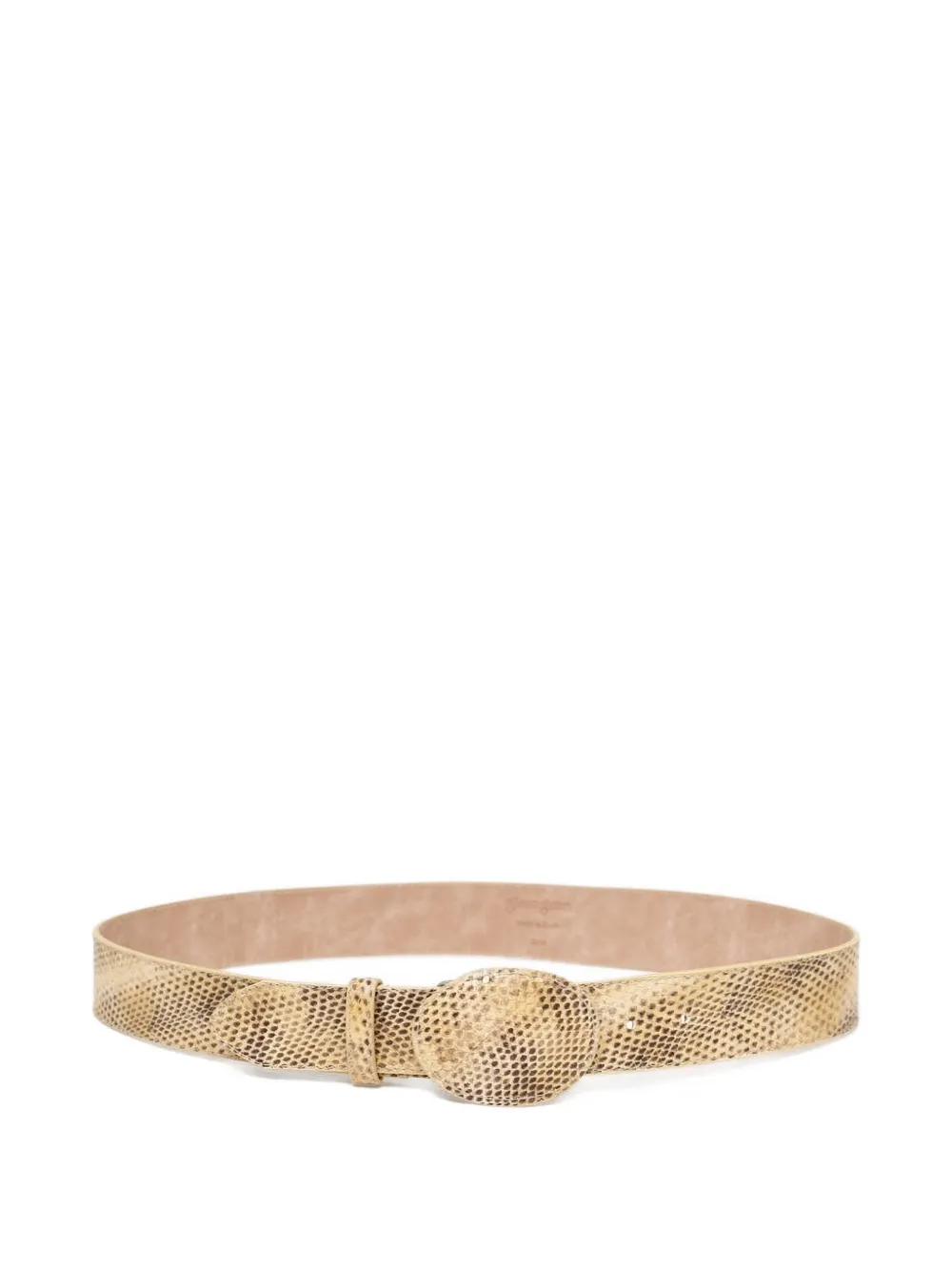 Gimaguas buckle exotic belt - Toni neutri