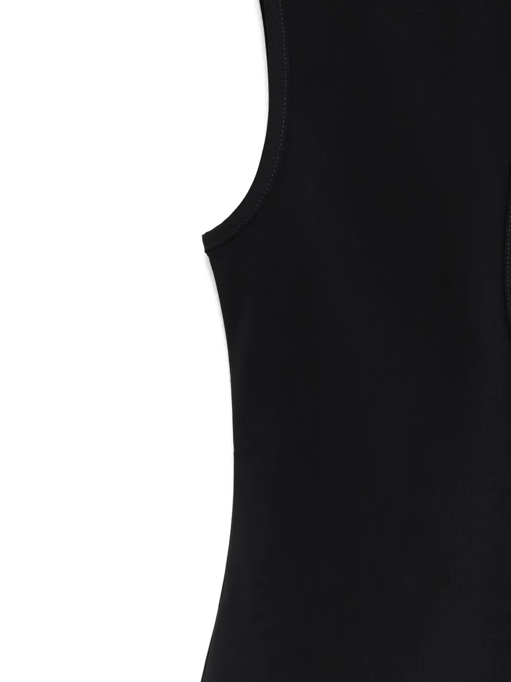  Gimaguas Anis Open-front Tie Top - Black 