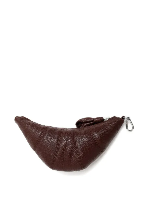 LEMAIRE Croissant Leather Coin Purse | Brown | FARFETCH PT