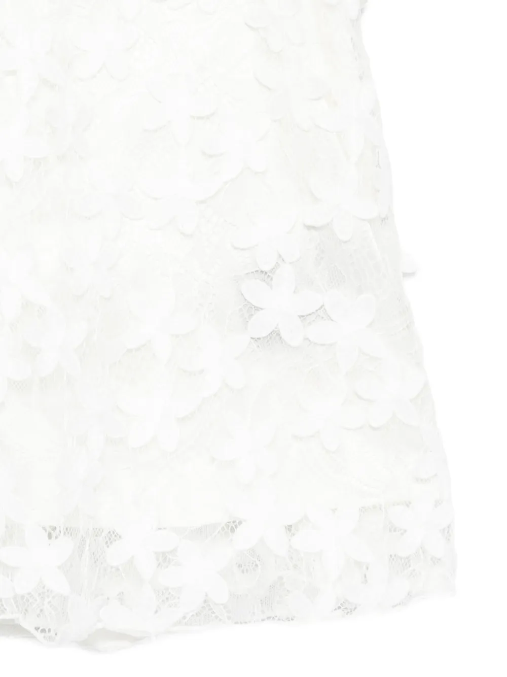 Balmain Kids Tulen jurk Wit