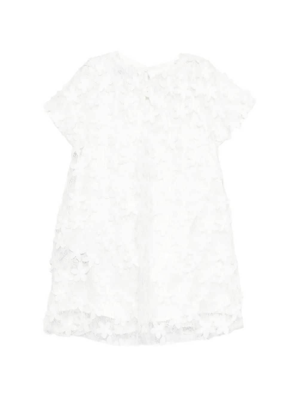 Balmain Kids Tulen jurk Wit