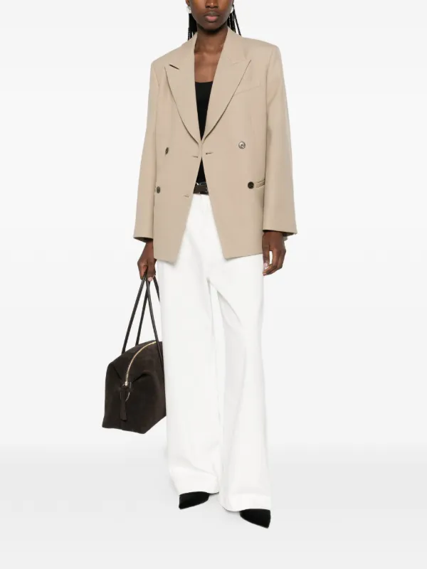 By Malene Birger double-breasted Flap Pocket Jacket | Neutrals
