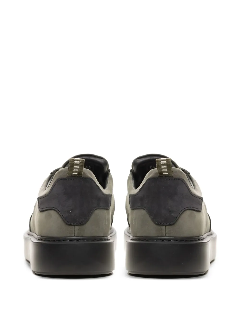 Poche Paris Sneakers met vlakken Grijs