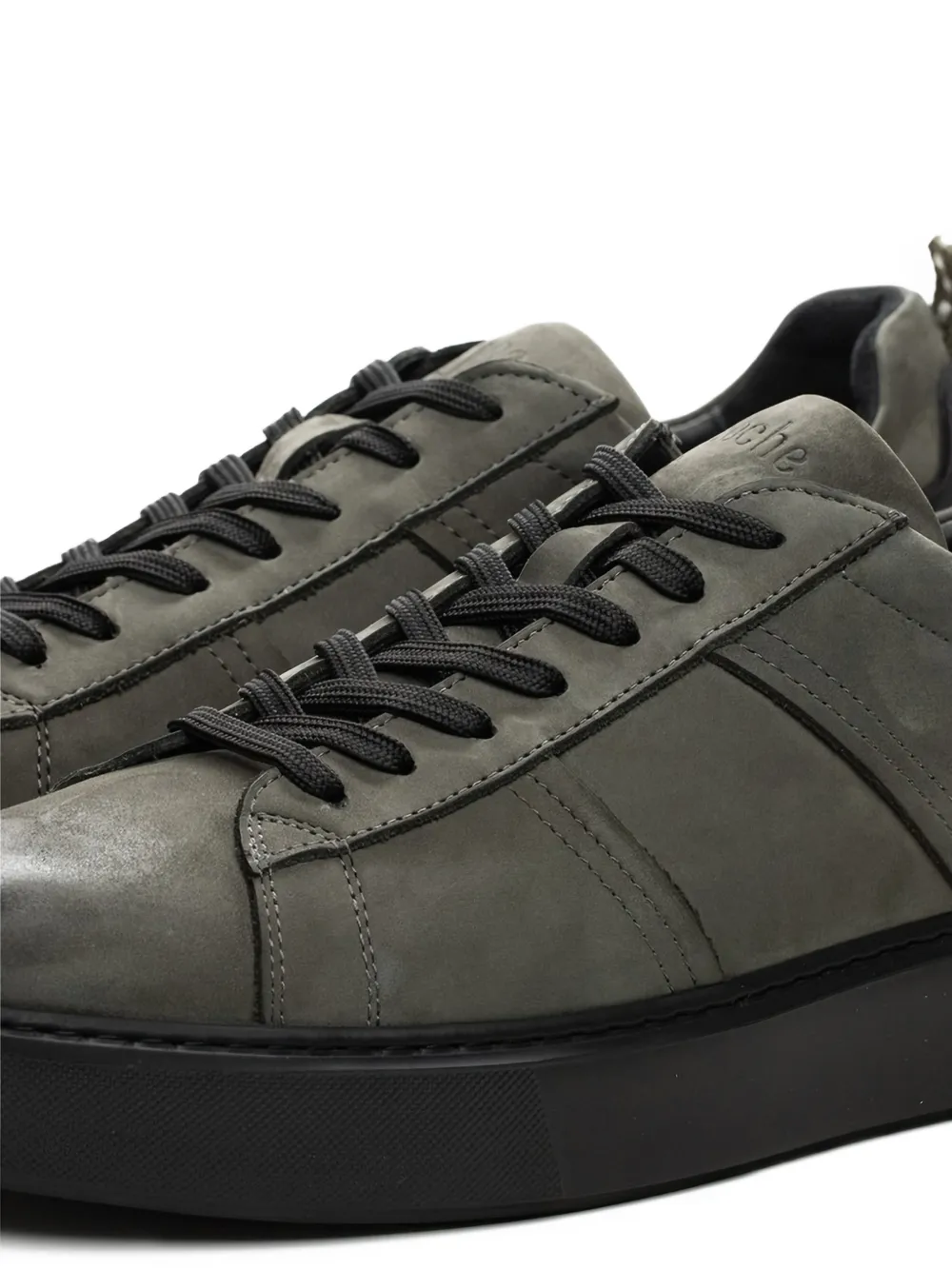 Poche Paris Sneakers met vlakken Grijs