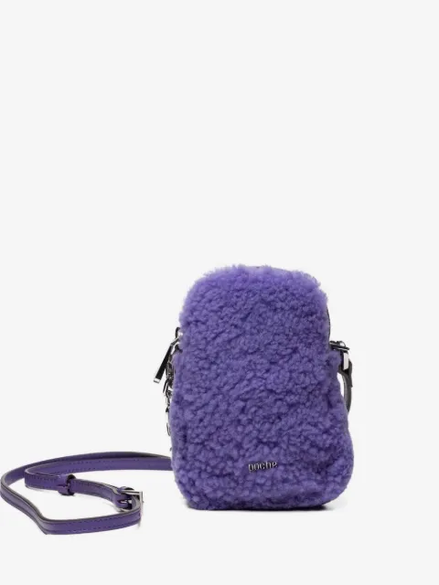 Poche Paris funda para celular texturizada con placa del logo