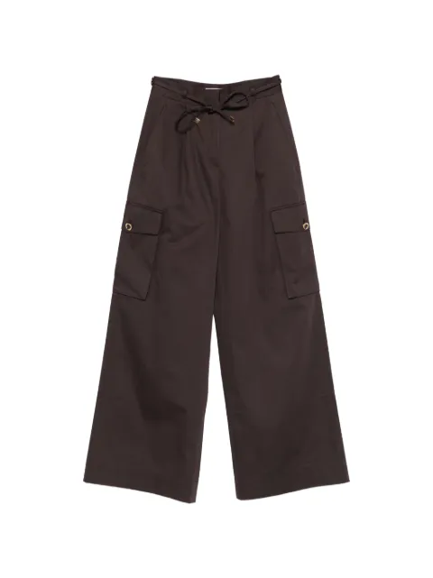 Agnona brown cargo pants