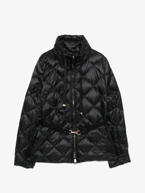 Max Mara Mtcsoftb quilted belted jacket
