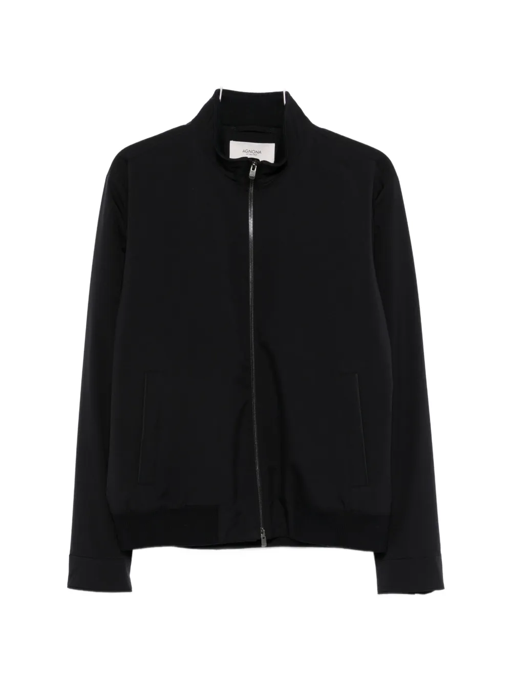 Agnona zip jacket - Blu