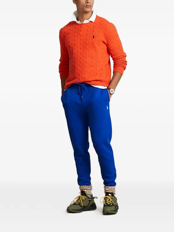 Polo Ralph Lauren ドローストリング ロゴトラックパンツ | ブルー