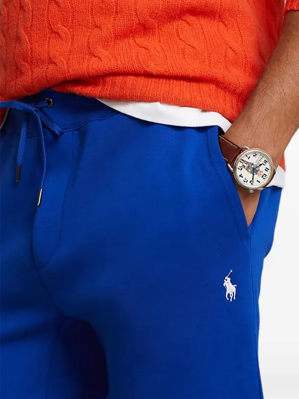 Polo Ralph Lauren ロゴ刺繍 ドローストリングトラックパンツ Polo Ralph Lauren ドローストリング ロゴトラックパンツ | ブルー