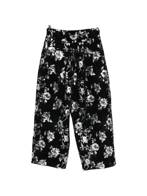 R13 floral trousers