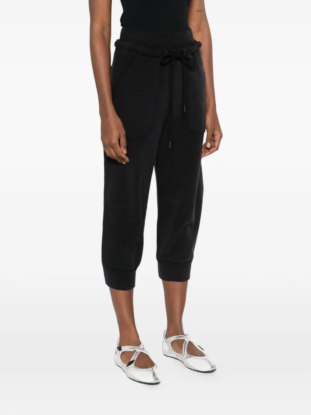  R13 Drawstring Trousers - Black 