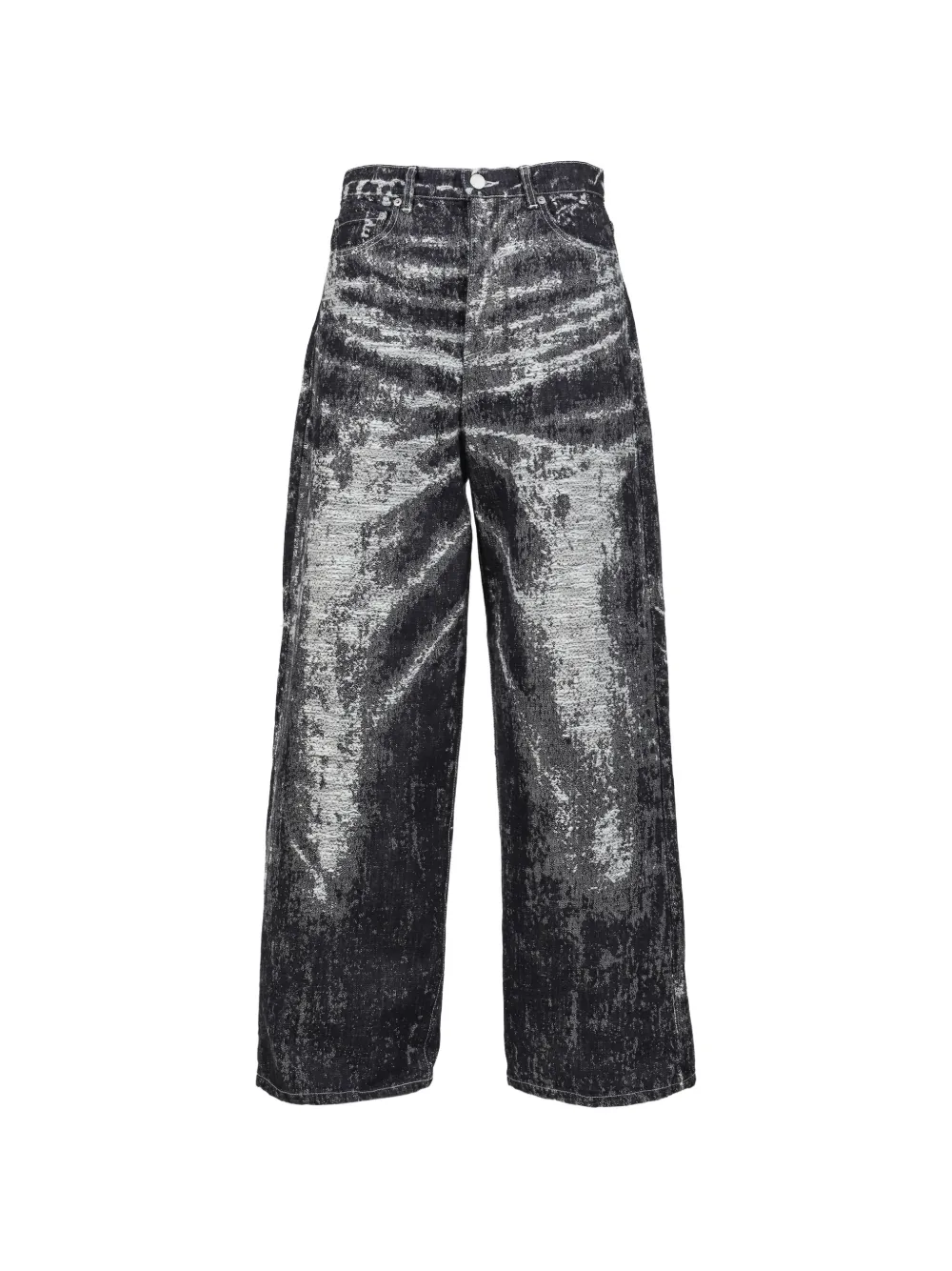Taakk wash-effect jeans - Nero