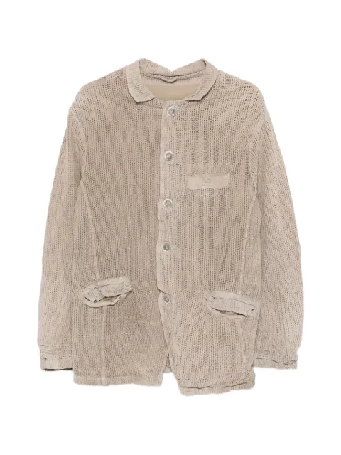 Giorgio Brato pocketed textured leather jacket