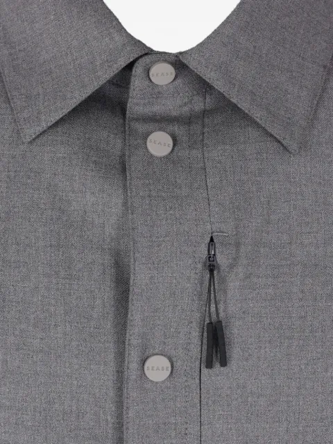 Sease button-fastening shirt