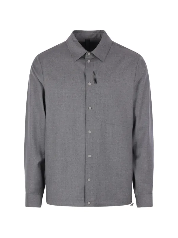 Sease Button-fastening Shirt in Grey