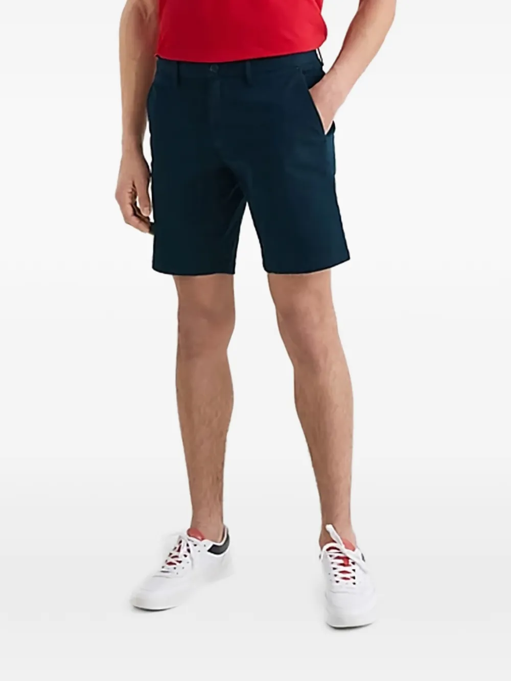 Tommy Hilfiger Brooklyn Shorts mit Logo - Rot
