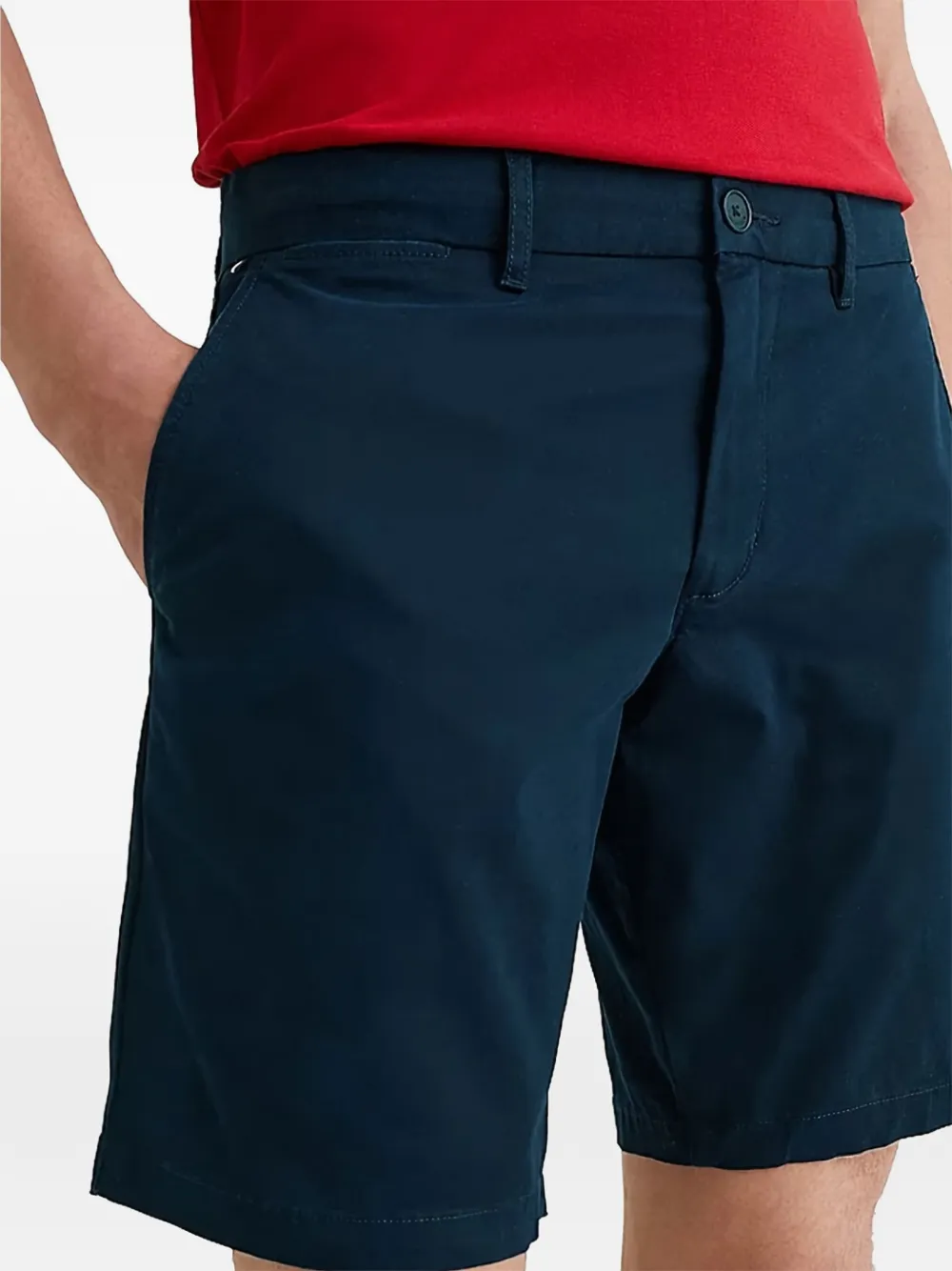 Tommy Hilfiger Brooklyn shorts met logo Rood
