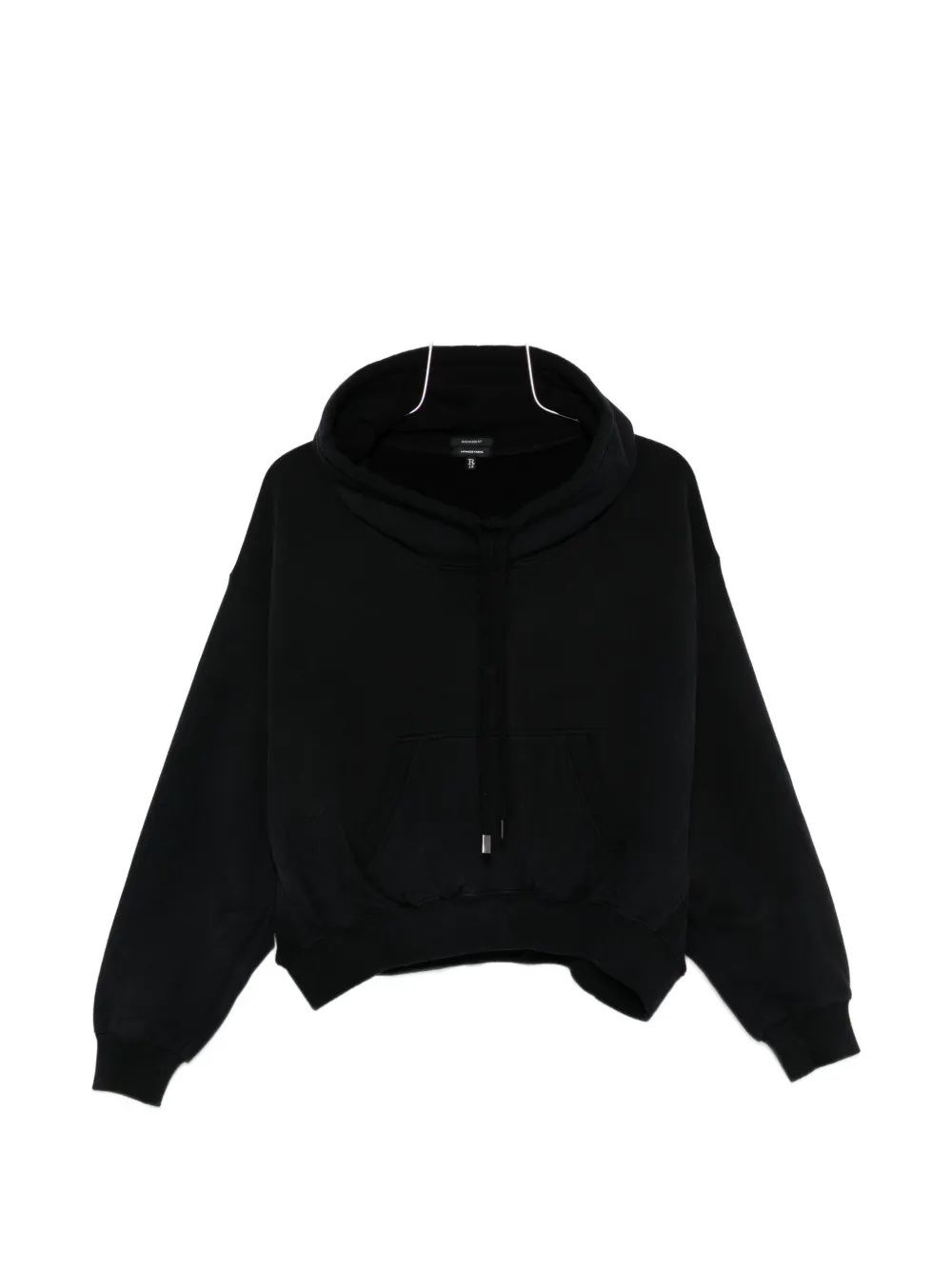 R13 drawstring hooded hoodie - Nero
