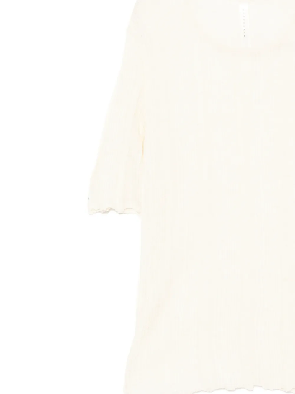  Lauren Manoogian Plisse Top - Neutrals 