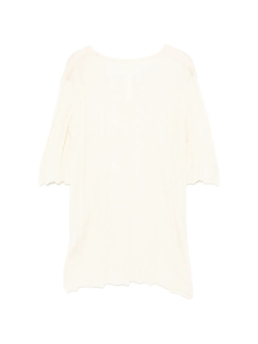  Lauren Manoogian Plisse Top - Neutrals 