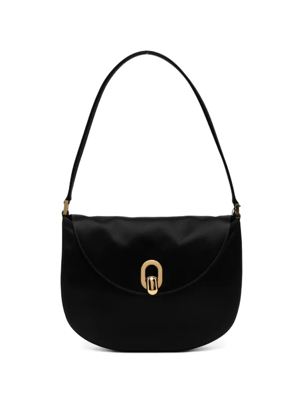 Savette Small Tonbo Shoulder Bag in Black