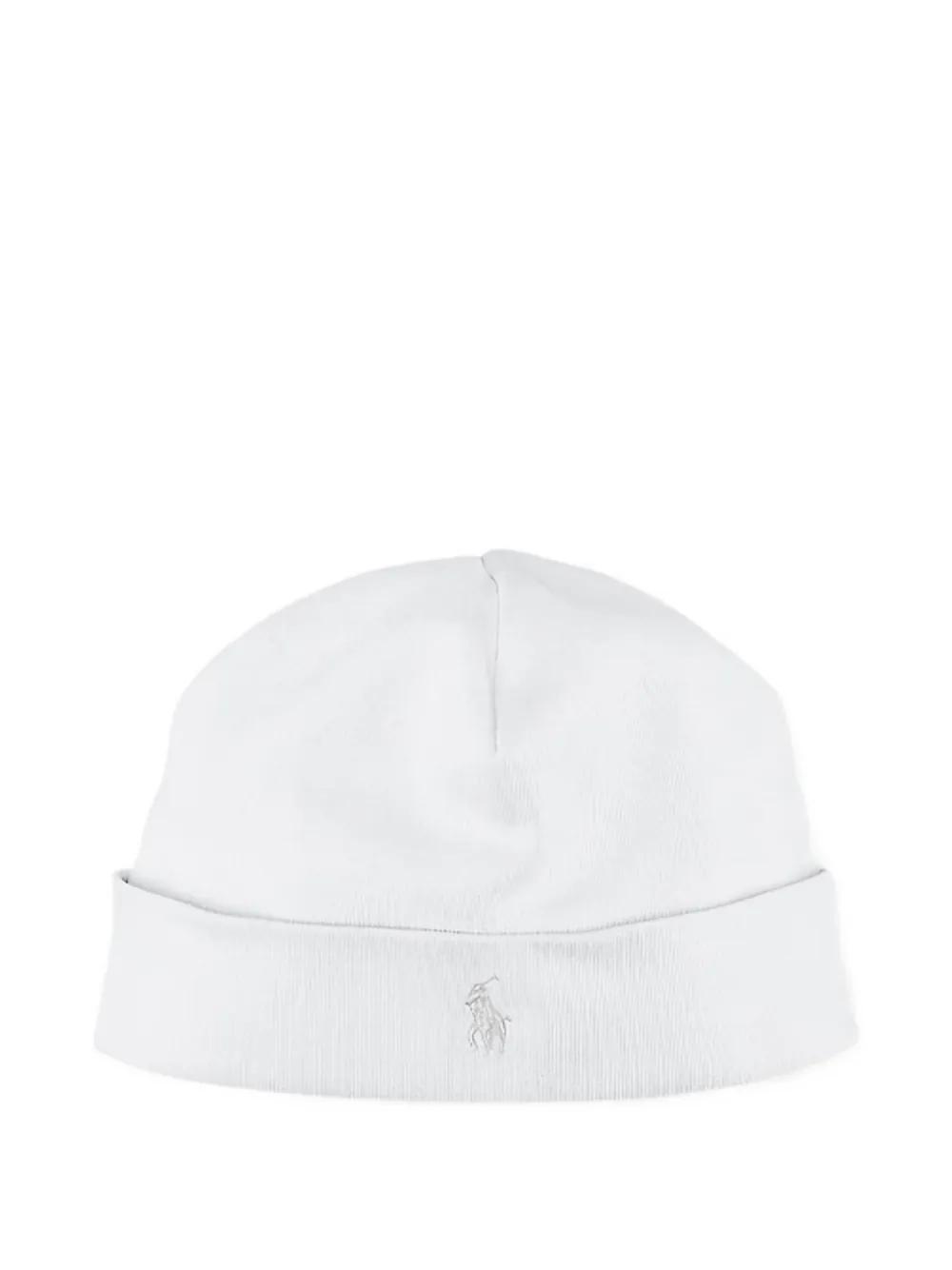 POLO RALPH LAUREN KIDS logo beanie hat - Weiß
