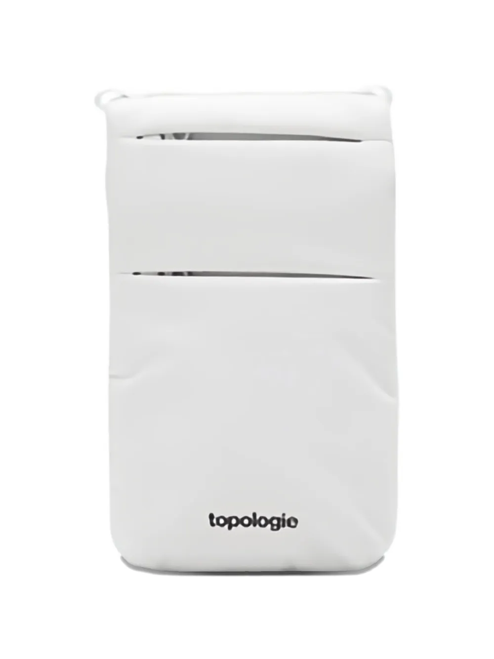 Topologie quilted phone bag - Bianco